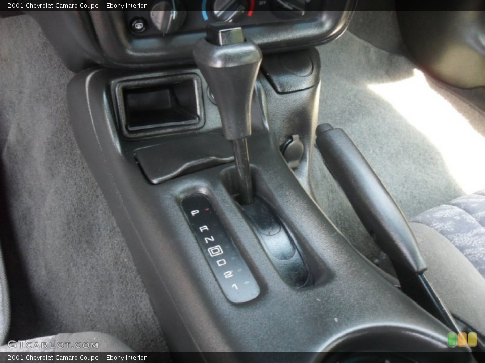 Ebony Interior Transmission for the 2001 Chevrolet Camaro Coupe #54032297