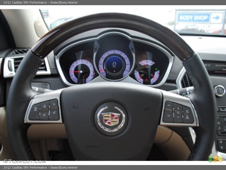 Shale/Ebony Interior Steering Wheel for the 2012 Cadillac SRX Performance #54032663