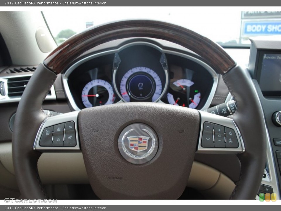 Shale/Brownstone Interior Steering Wheel for the 2012 Cadillac SRX Performance #54032816