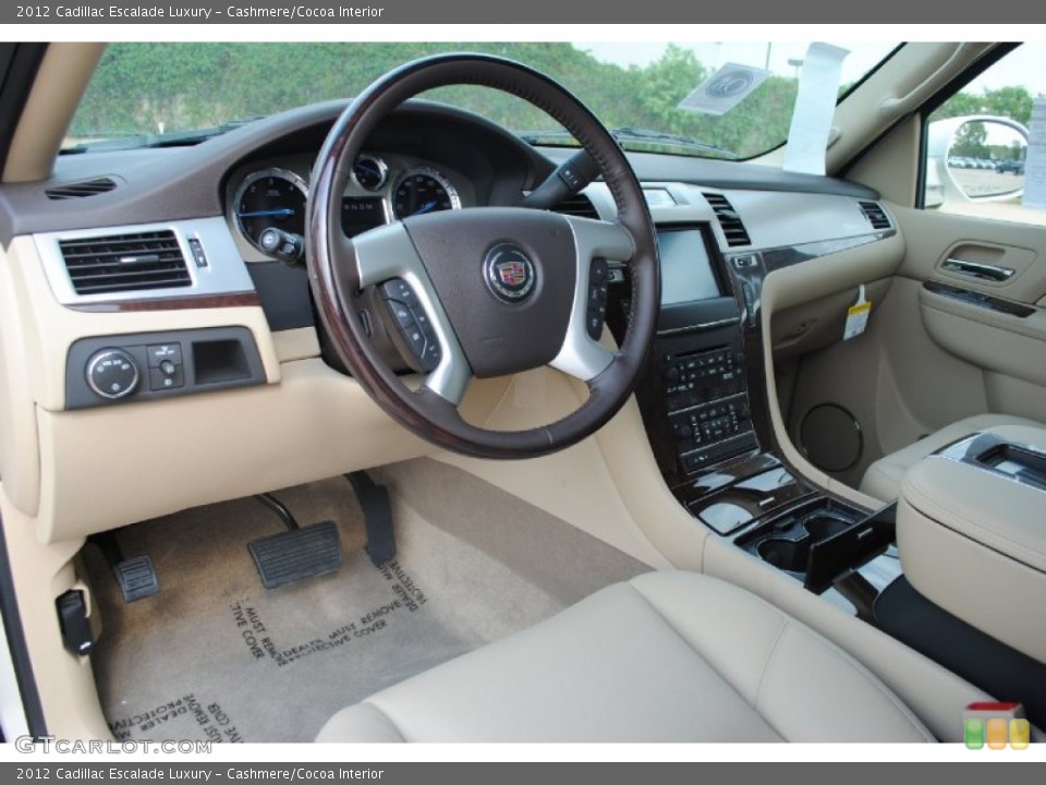 Cashmere/Cocoa Interior Prime Interior for the 2012 Cadillac Escalade Luxury #54033527