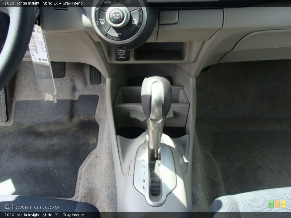Gray Interior Transmission for the 2010 Honda Insight Hybrid LX #54033882