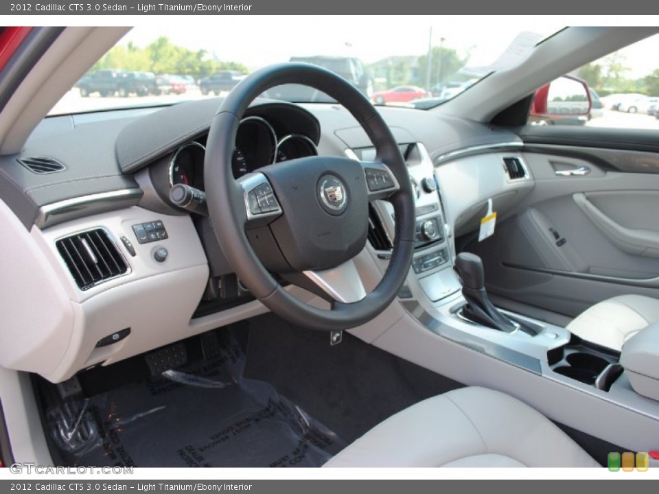 Light Titanium/Ebony Interior Dashboard for the 2012 Cadillac CTS 3.0 Sedan #54033983