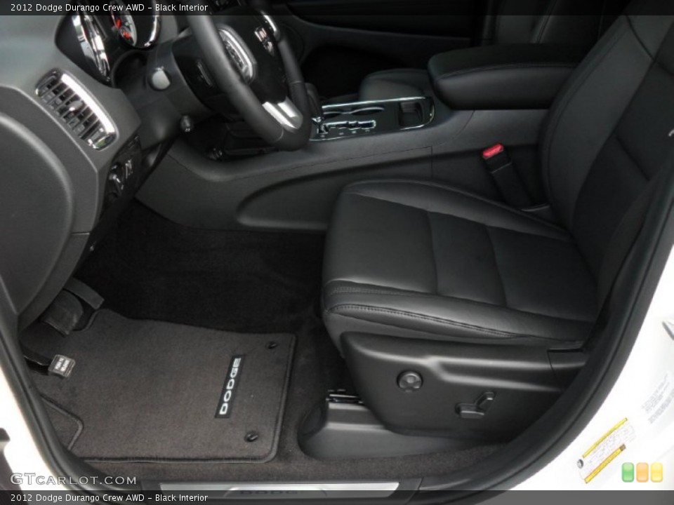 Black Interior Photo for the 2012 Dodge Durango Crew AWD #54033993