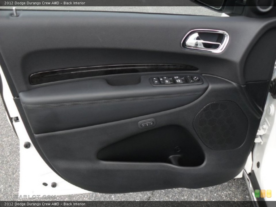 Black Interior Door Panel for the 2012 Dodge Durango Crew AWD #54033999