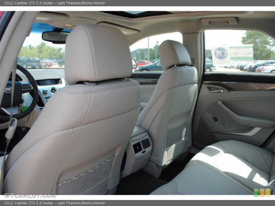 Light Titanium/Ebony Interior Photo for the 2012 Cadillac CTS 3.0 Sedan #54034004