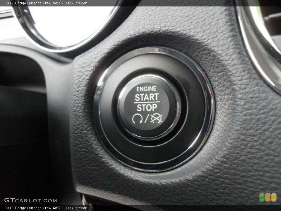 Black Interior Controls for the 2012 Dodge Durango Crew AWD #54034028