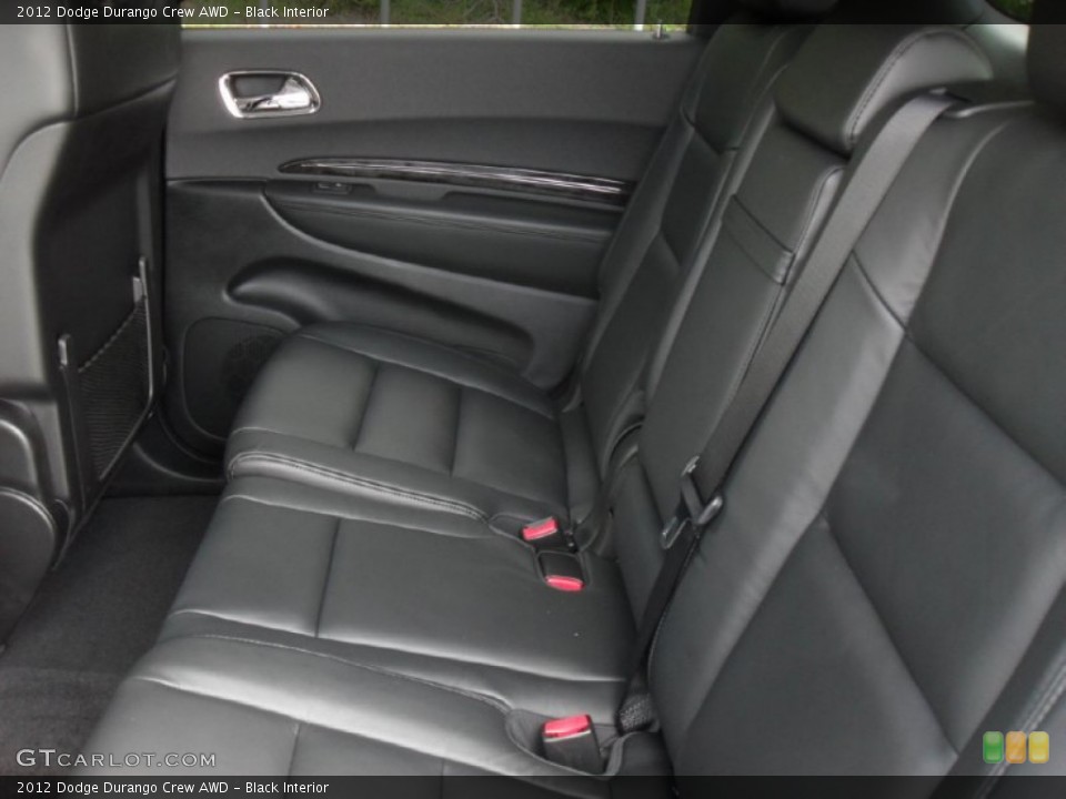 Black Interior Photo for the 2012 Dodge Durango Crew AWD #54034058