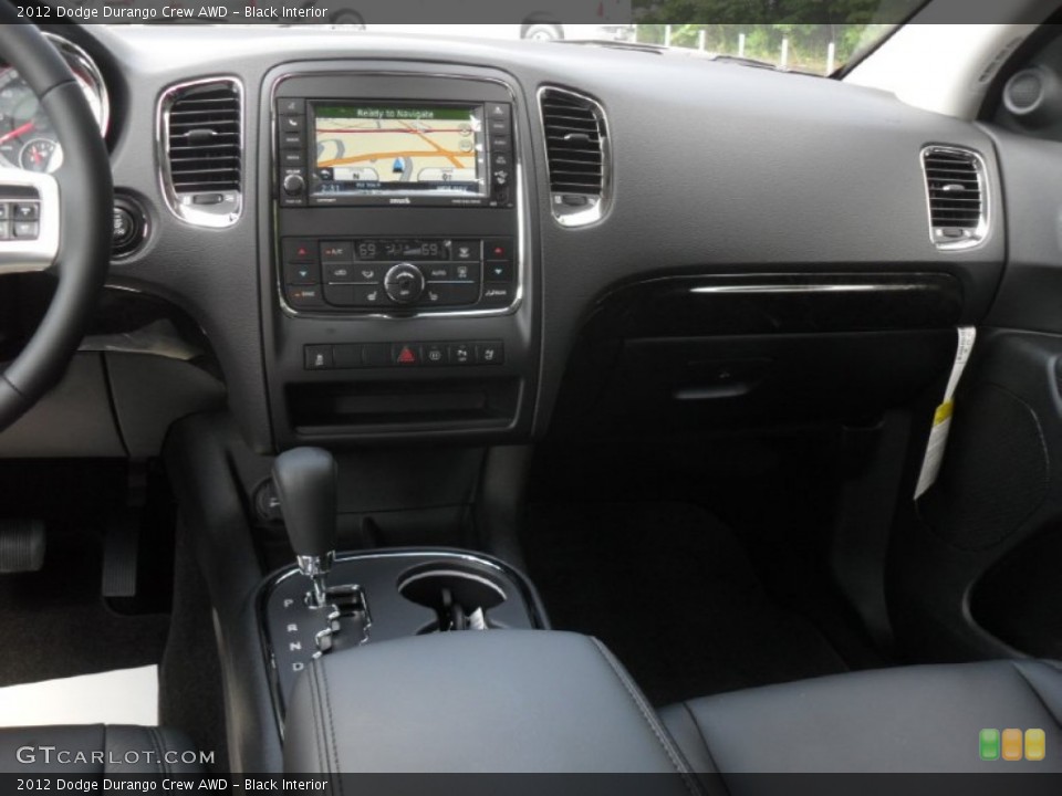 Black Interior Dashboard for the 2012 Dodge Durango Crew AWD #54034082