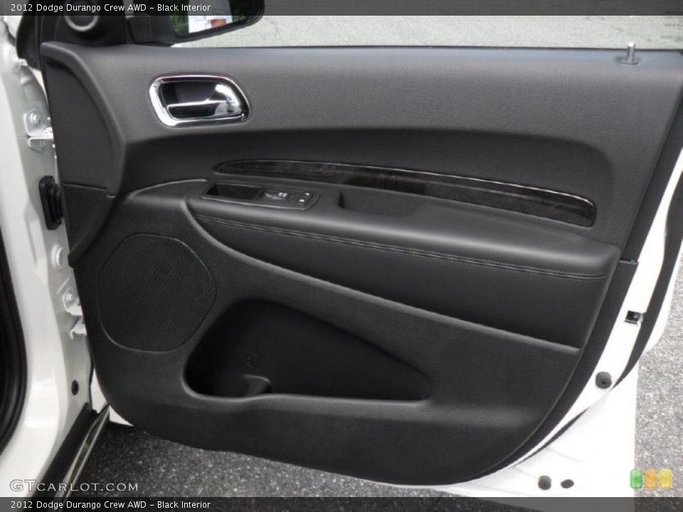 Black Interior Door Panel for the 2012 Dodge Durango Crew AWD #54034133