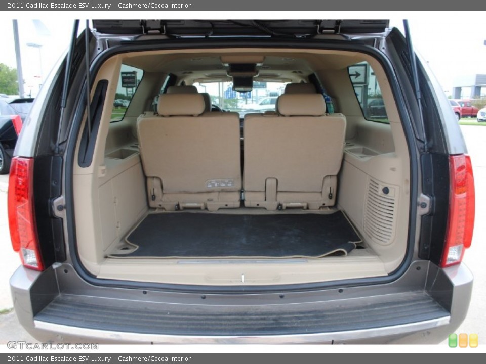 Cashmere/Cocoa Interior Trunk for the 2011 Cadillac Escalade ESV Luxury #54034292