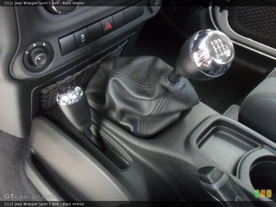 Black Interior Transmission for the 2012 Jeep Wrangler Sport S 4x4 #54034911