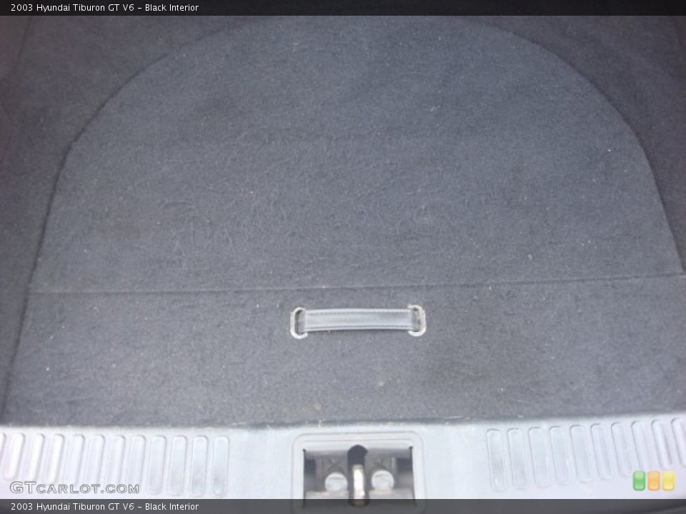Black Interior Trunk for the 2003 Hyundai Tiburon GT V6 #54034958