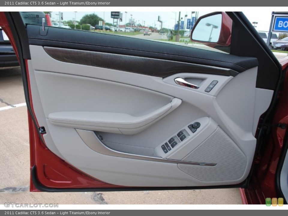 Light Titanium/Ebony Interior Door Panel for the 2011 Cadillac CTS 3.6 Sedan #54035406