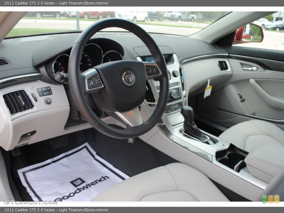 Light Titanium/Ebony Interior Prime Interior for the 2011 Cadillac CTS 3.6 Sedan #54035438