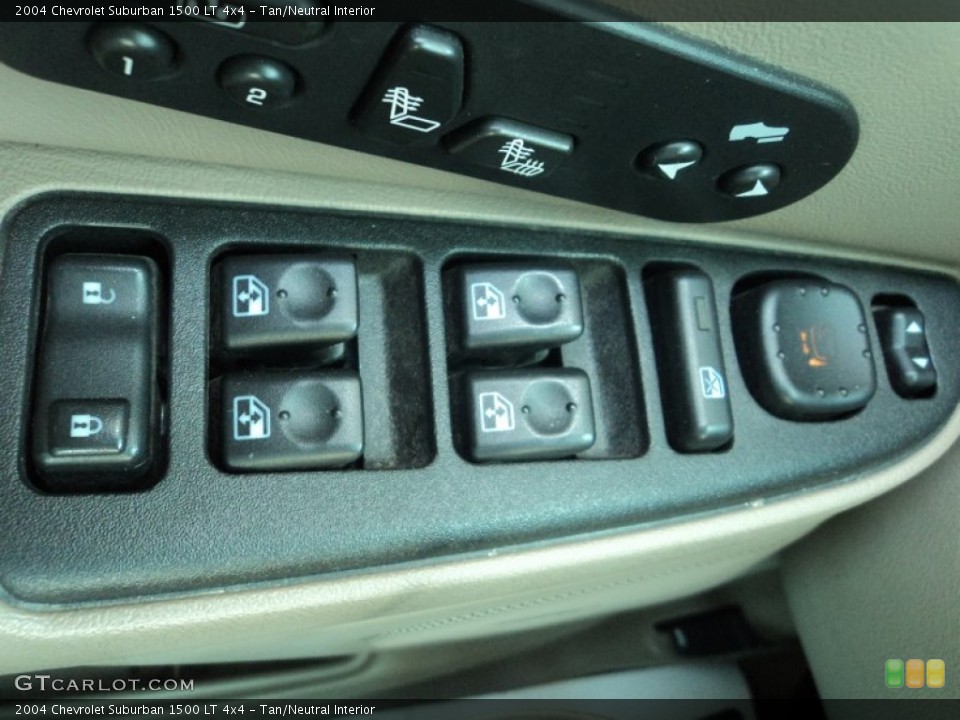 Tan/Neutral Interior Controls for the 2004 Chevrolet Suburban 1500 LT 4x4 #54039158