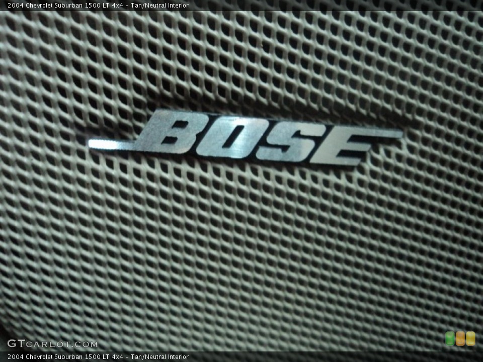 Tan/Neutral Interior Audio System for the 2004 Chevrolet Suburban 1500 LT 4x4 #54039215