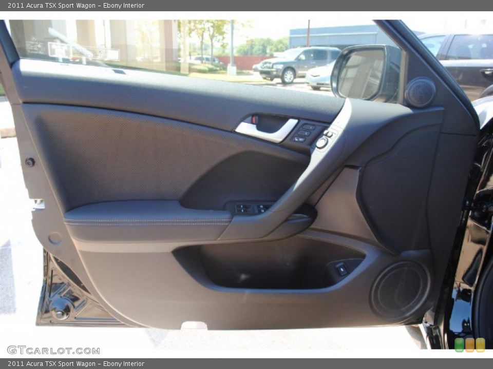Ebony Interior Door Panel for the 2011 Acura TSX Sport Wagon #54040094
