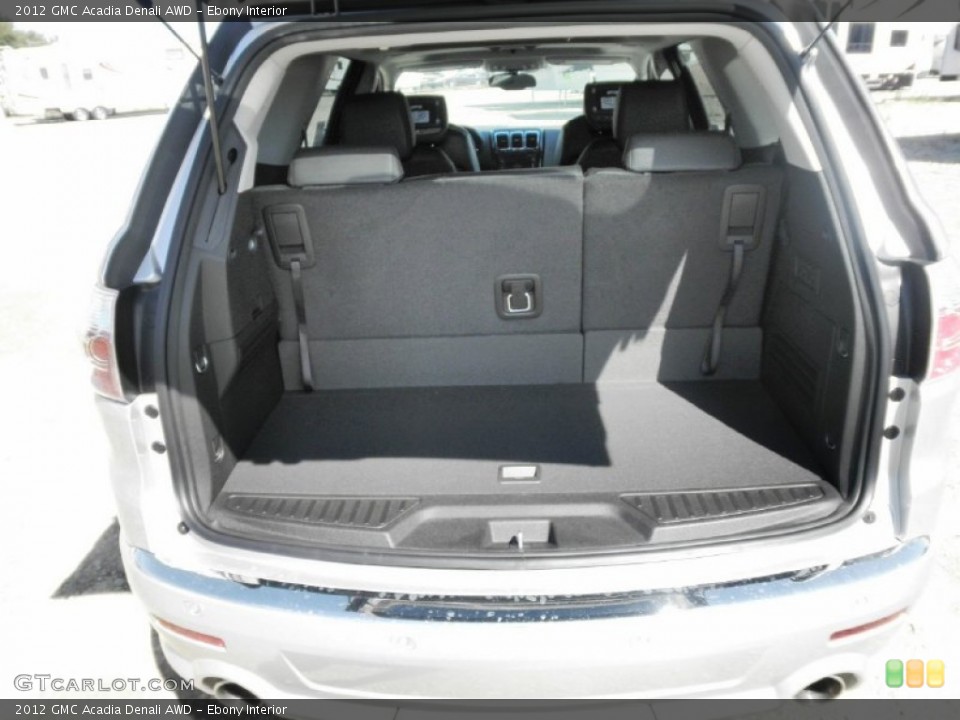 Ebony Interior Trunk for the 2012 GMC Acadia Denali AWD #54041543