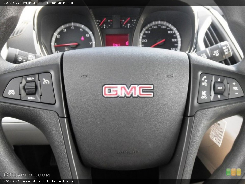 Light Titanium Interior Controls for the 2012 GMC Terrain SLE #54044738