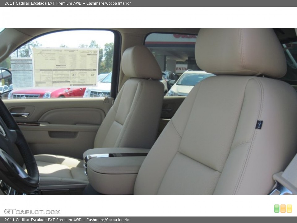Cashmere/Cocoa Interior Photo for the 2011 Cadillac Escalade EXT Premium AWD #54049164