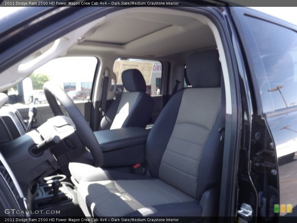 Dark Slate/Medium Graystone Interior Photo for the 2011 Dodge Ram 2500 HD Power Wagon Crew Cab 4x4 #54052946