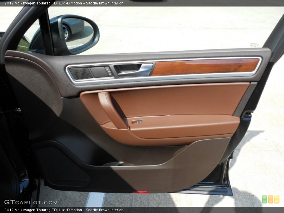 Saddle Brown Interior Door Panel for the 2012 Volkswagen Touareg TDI Lux 4XMotion #54053432