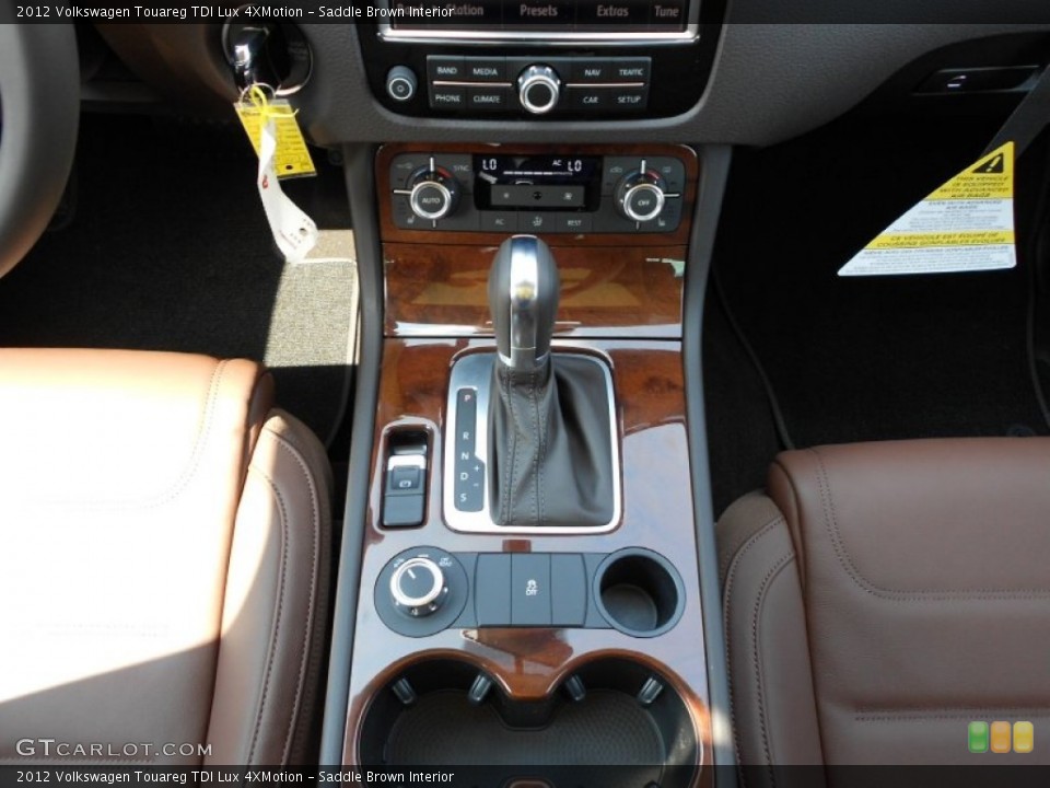 Saddle Brown Interior Transmission for the 2012 Volkswagen Touareg TDI Lux 4XMotion #54053486