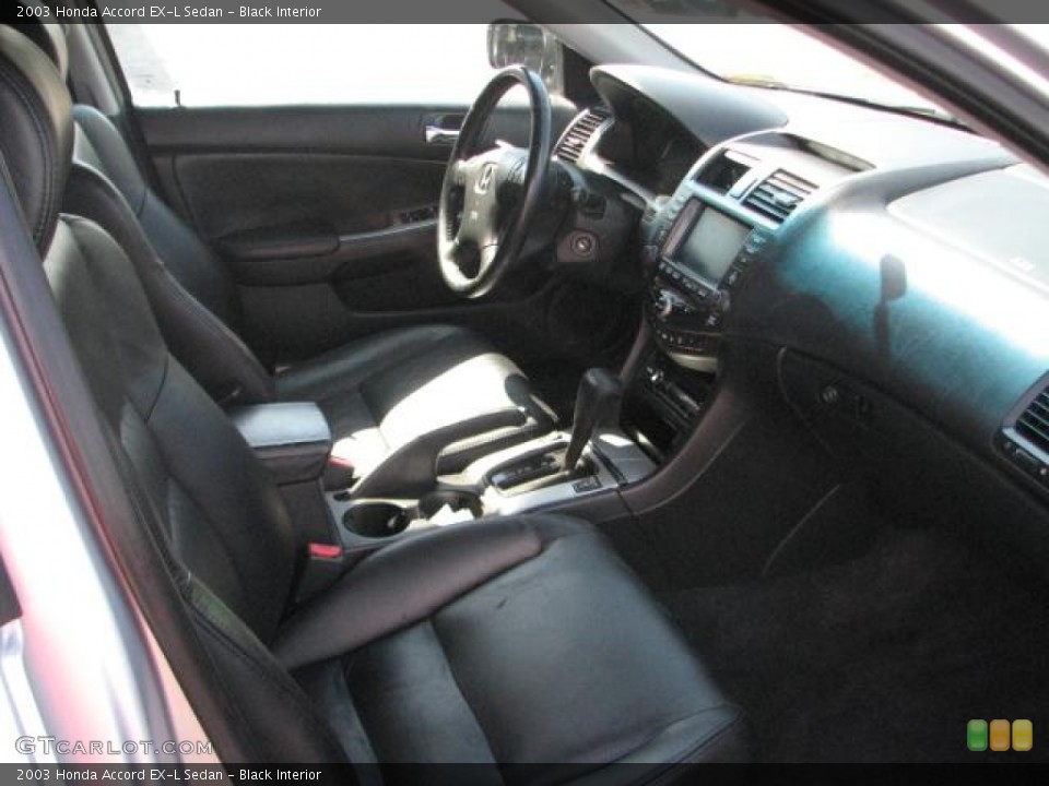 Black Interior Photo for the 2003 Honda Accord EX-L Sedan #54055476
