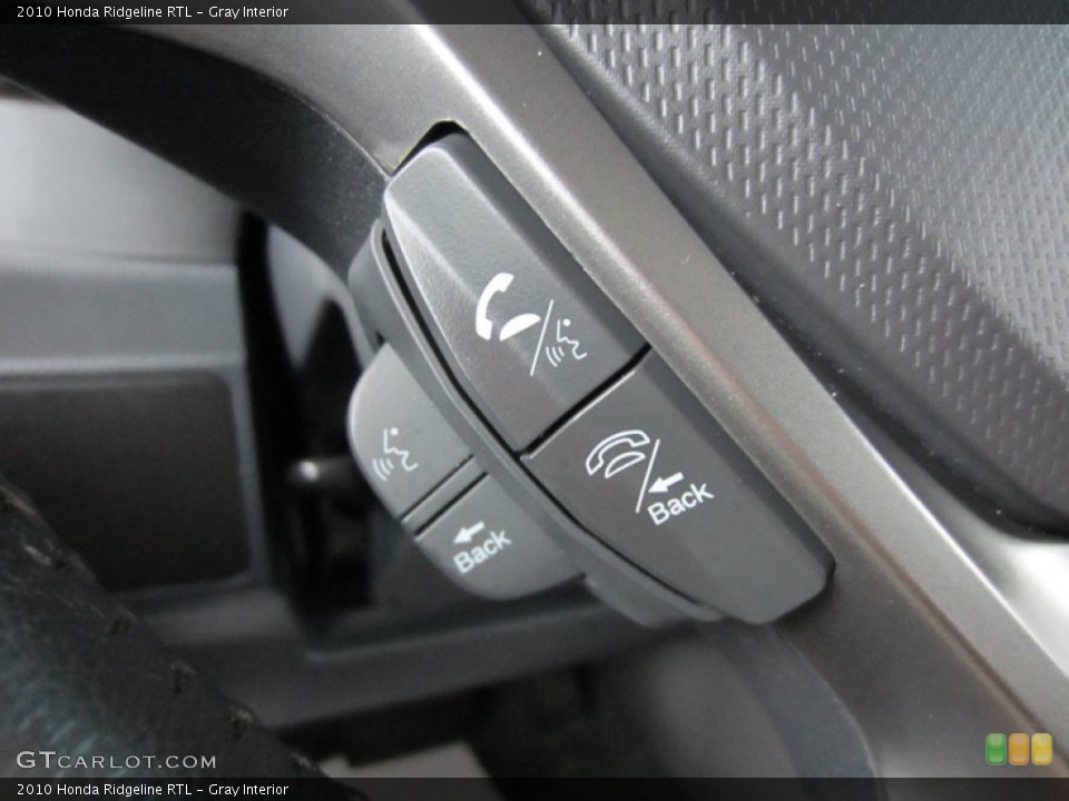Gray Interior Controls for the 2010 Honda Ridgeline RTL #54056579