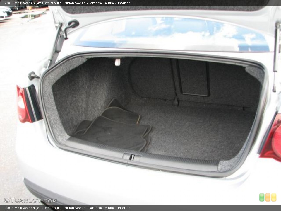 Anthracite Black Interior Trunk for the 2008 Volkswagen Jetta Wolfsburg Edition Sedan #54056609