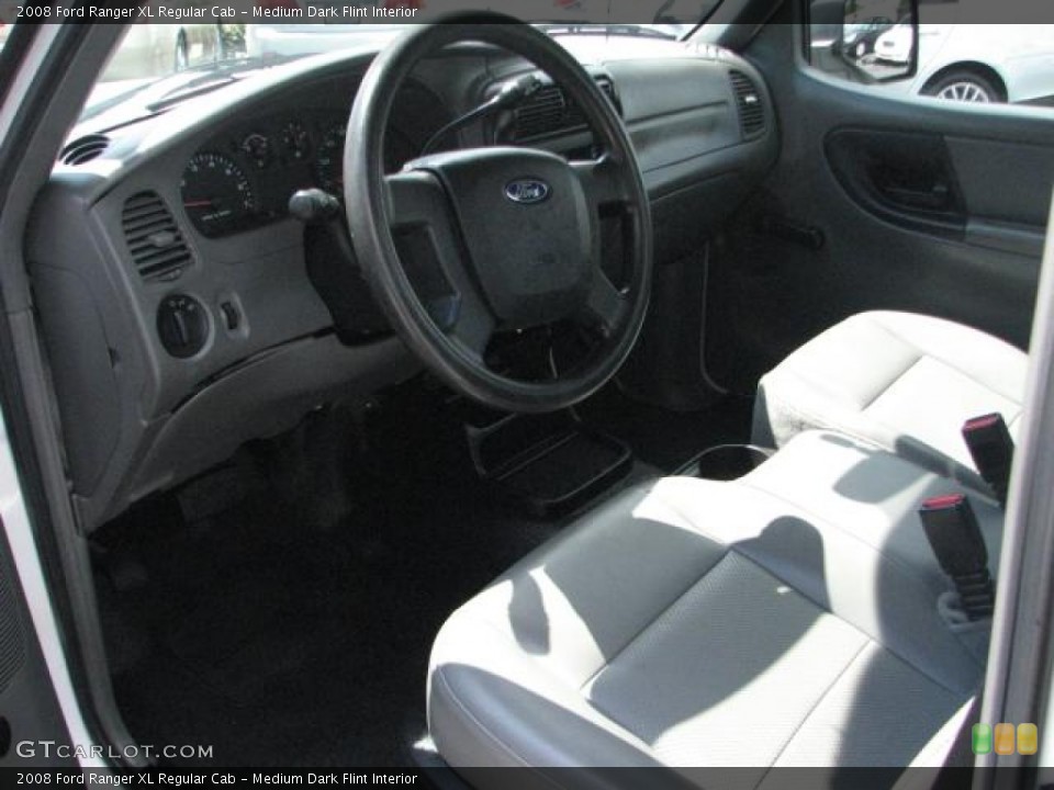 Medium Dark Flint Interior Prime Interior for the 2008 Ford Ranger XL Regular Cab #54056801