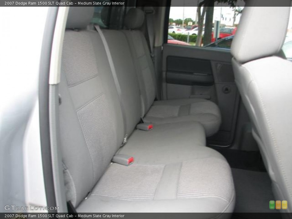 Medium Slate Gray Interior Photo for the 2007 Dodge Ram 1500 SLT Quad Cab #54057728