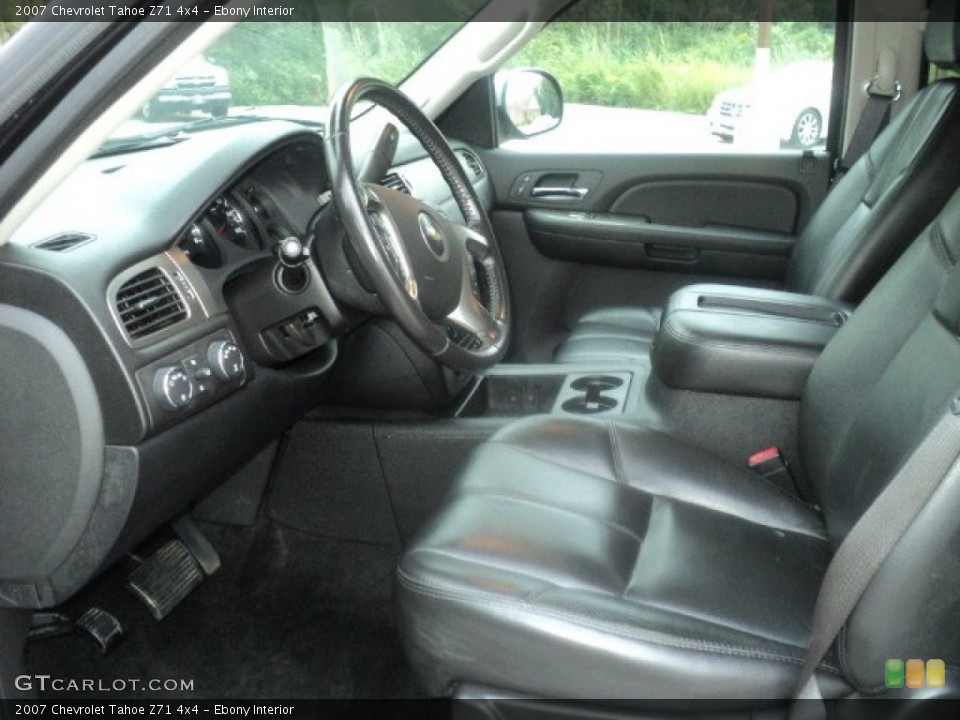 Ebony Interior Photo for the 2007 Chevrolet Tahoe Z71 4x4 #54058449