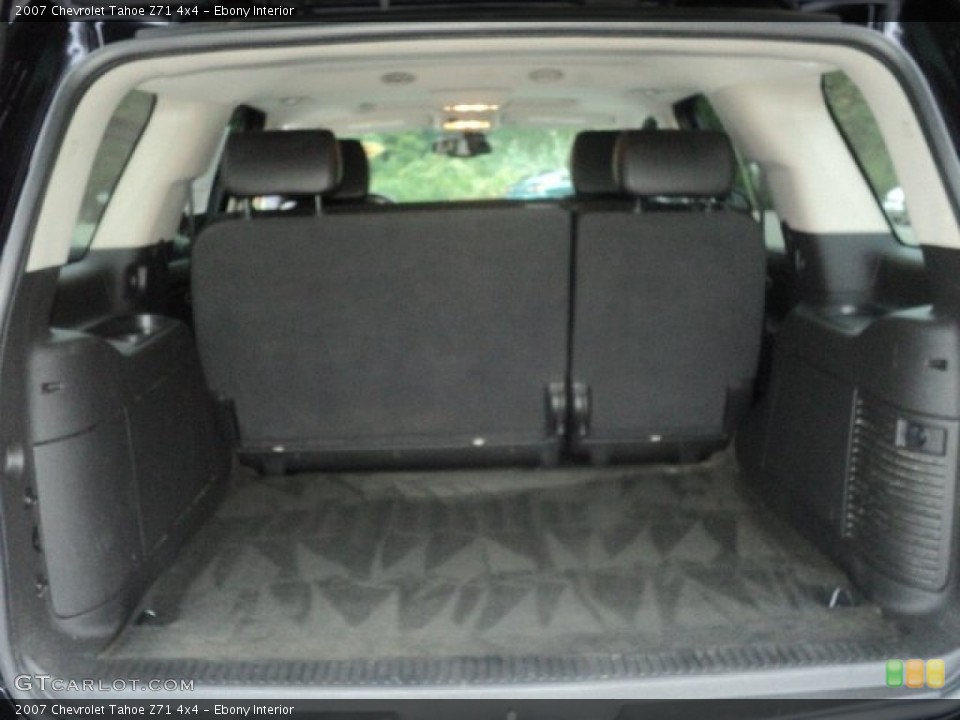 Ebony Interior Trunk for the 2007 Chevrolet Tahoe Z71 4x4 #54058511