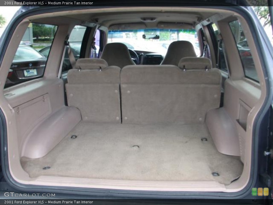 Medium Prairie Tan Interior Trunk for the 2001 Ford Explorer XLS #54060059