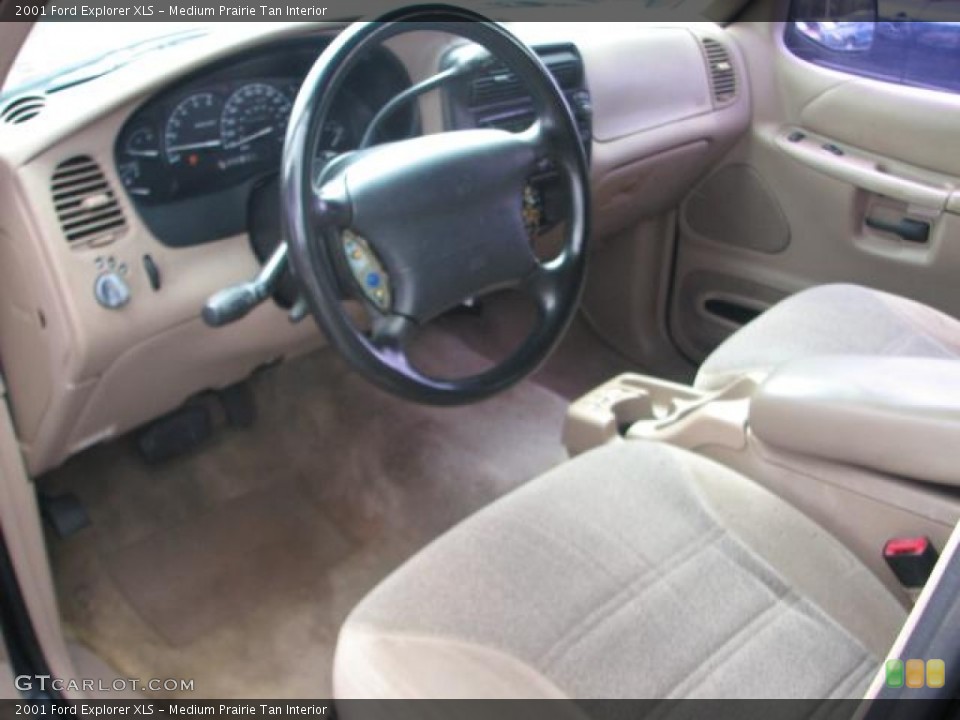 Medium Prairie Tan Interior Prime Interior for the 2001 Ford Explorer XLS #54060068