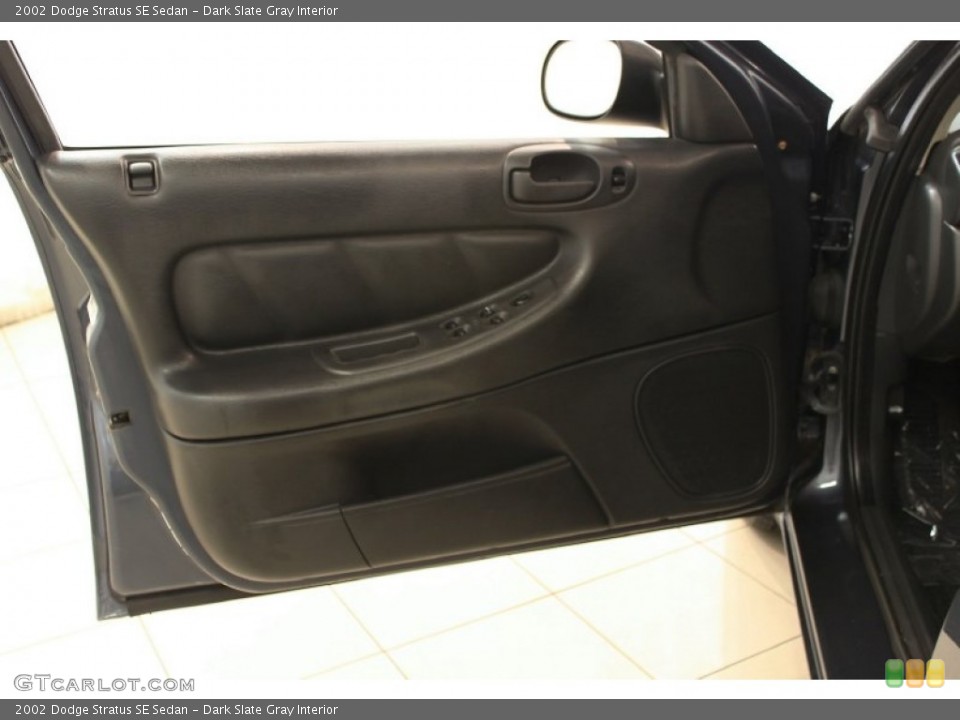 Dark Slate Gray Interior Door Panel for the 2002 Dodge Stratus SE Sedan #54061211