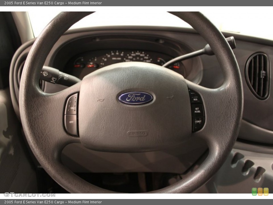 Medium Flint Interior Steering Wheel for the 2005 Ford E Series Van E250 Cargo #54061588