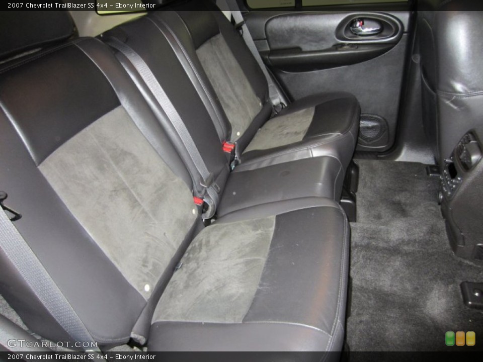 Ebony Interior Photo for the 2007 Chevrolet TrailBlazer SS 4x4 #54062320