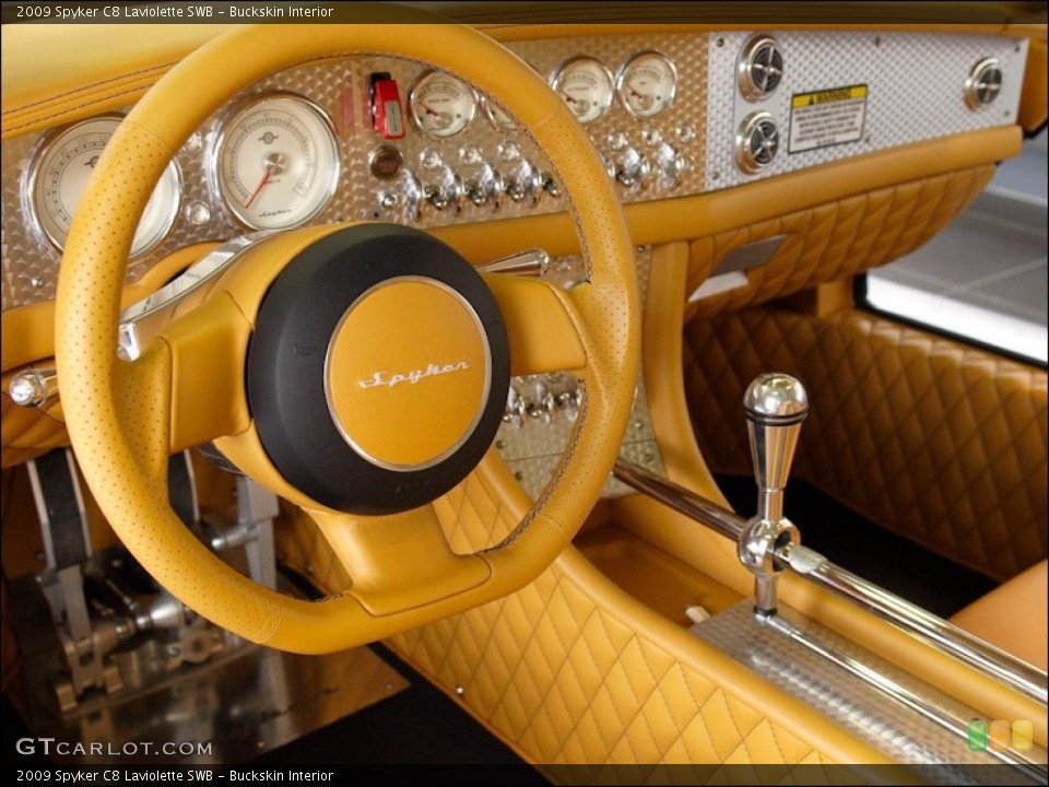 Buckskin Interior Dashboard for the 2009 Spyker C8 Laviolette SWB #54063758