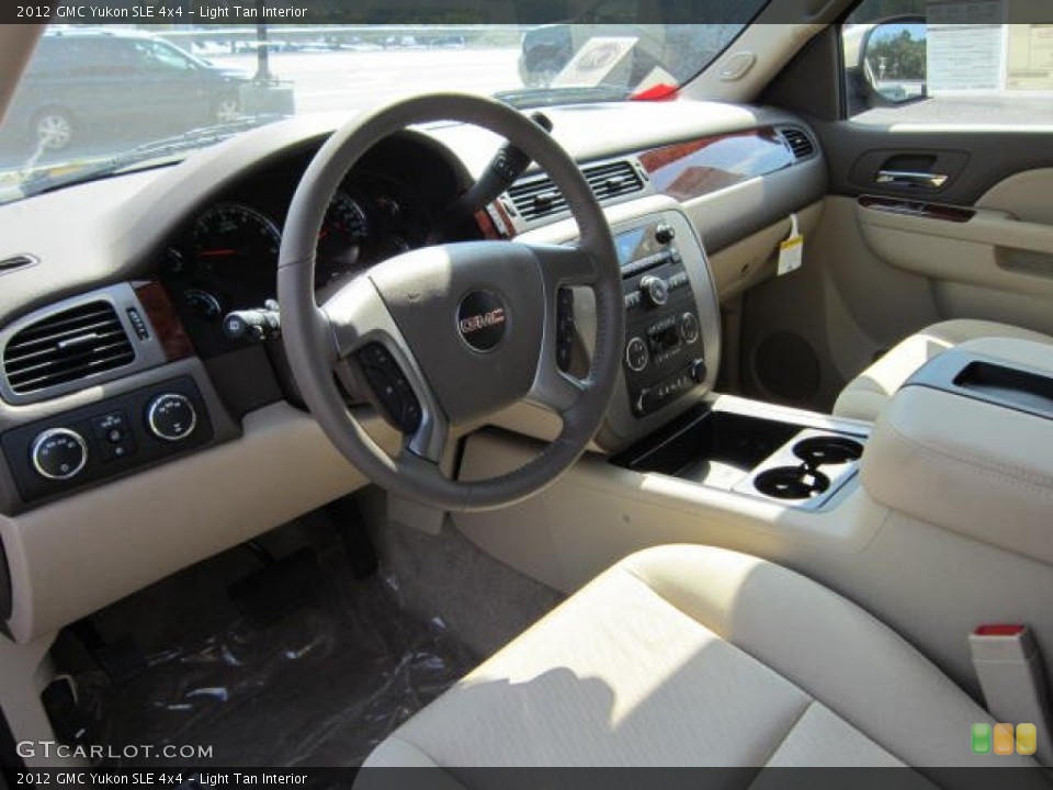 Light Tan Interior Prime Interior for the 2012 GMC Yukon SLE 4x4 #54064376