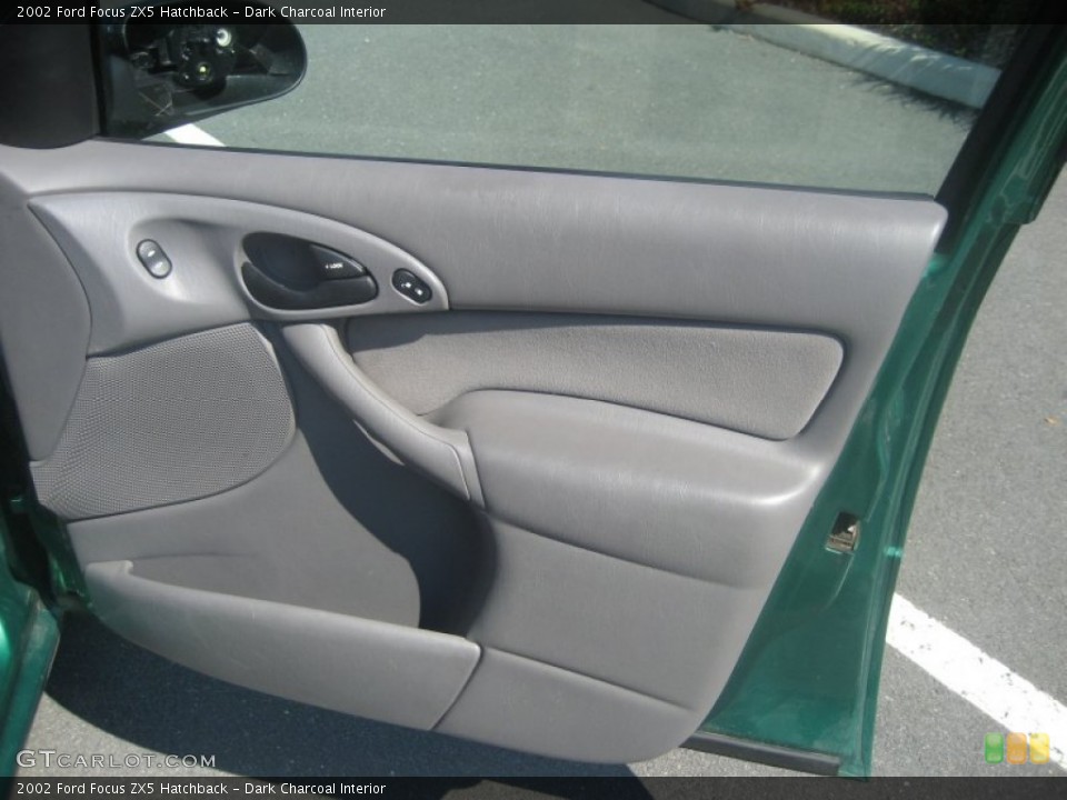 Dark Charcoal Interior Door Panel for the 2002 Ford Focus ZX5 Hatchback #54064790