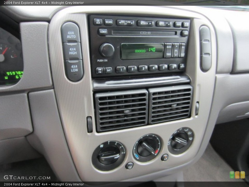Midnight Grey Interior Controls for the 2004 Ford Explorer XLT 4x4 #54065222