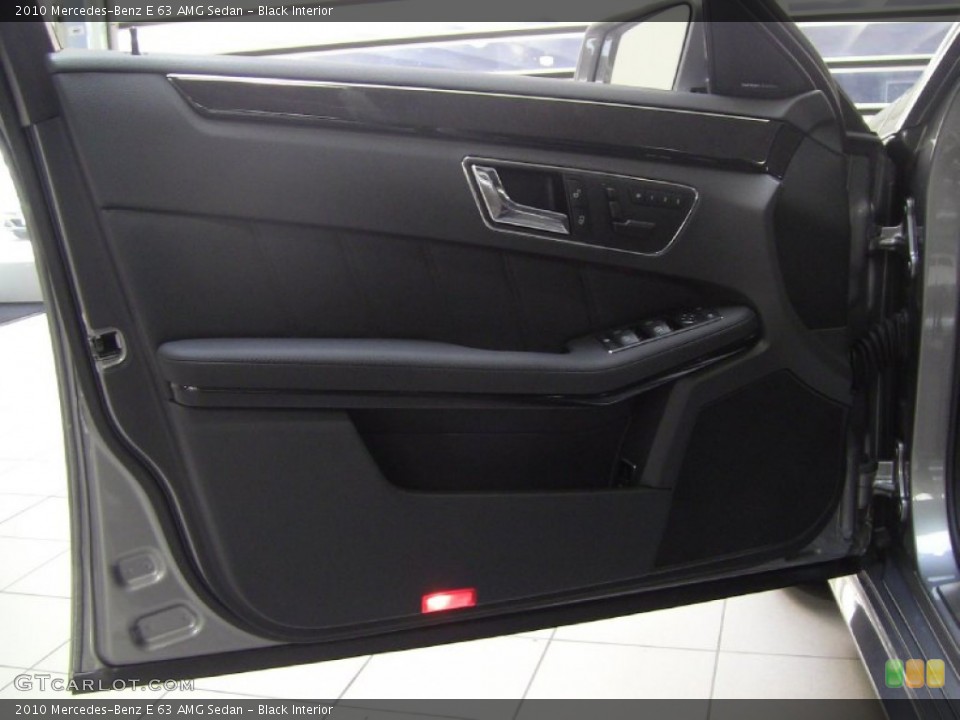Black Interior Door Panel for the 2010 Mercedes-Benz E 63 AMG Sedan #54065510