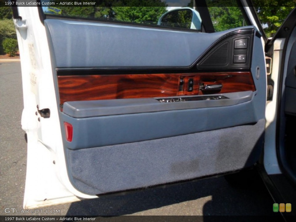 Adriatic Blue Interior Door Panel for the 1997 Buick LeSabre Custom #54066951