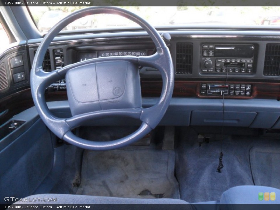 Adriatic Blue Interior Dashboard for the 1997 Buick LeSabre Custom #54066996