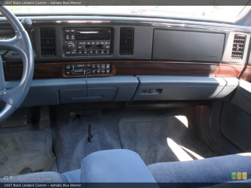 Adriatic Blue Interior Dashboard for the 1997 Buick LeSabre Custom #54067011