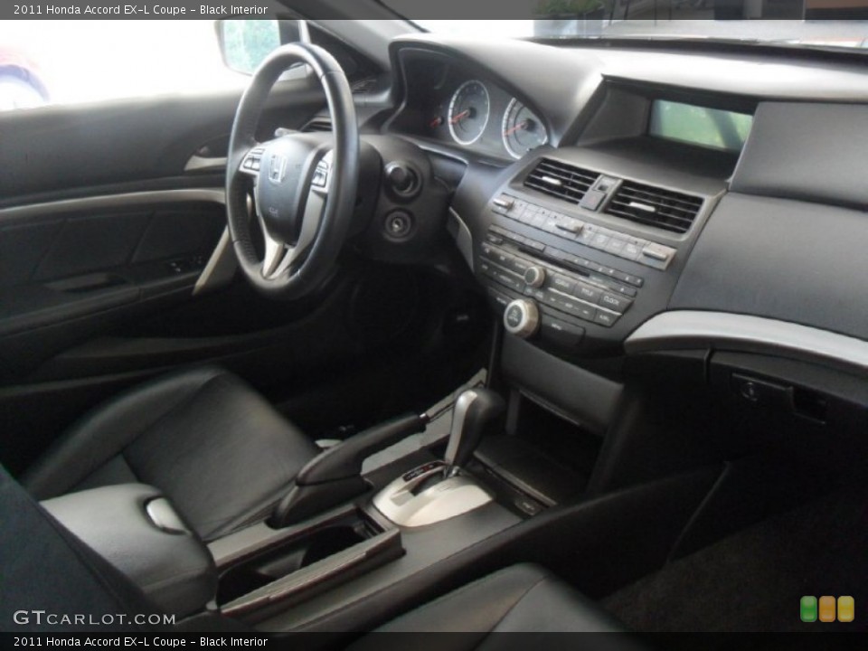 Black Interior Photo for the 2011 Honda Accord EX-L Coupe #54069601