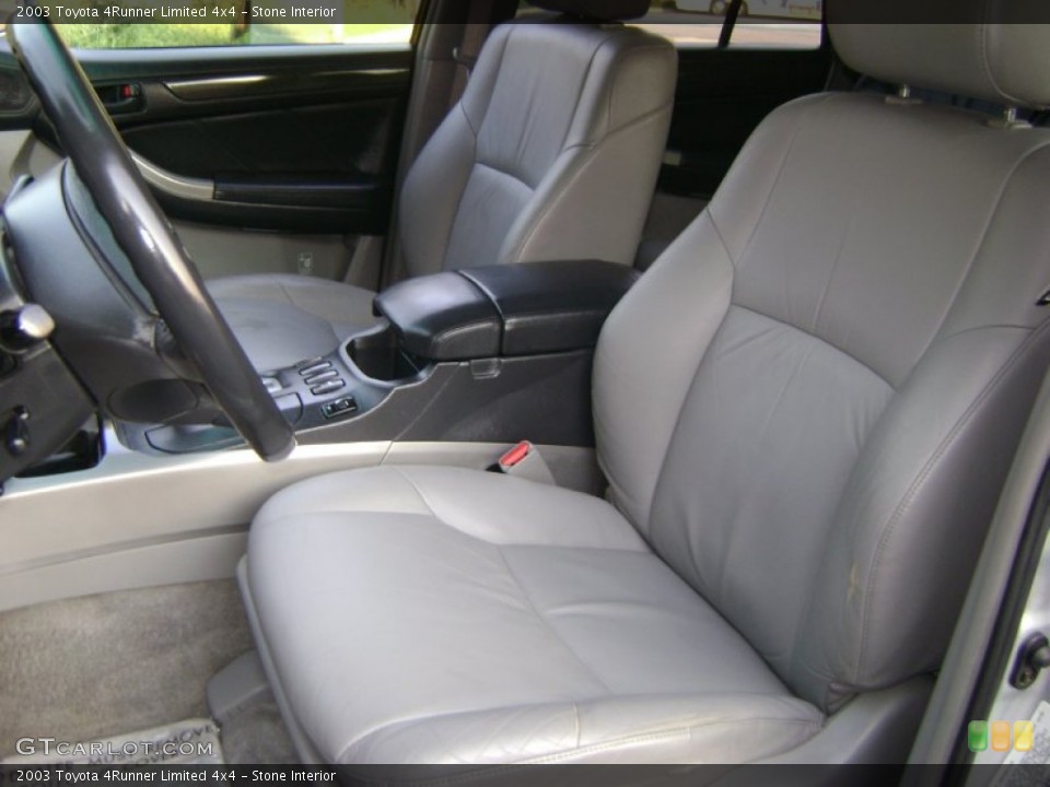 Stone Interior Photo for the 2003 Toyota 4Runner Limited 4x4 #54070572