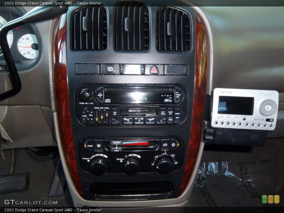 Taupe Interior Controls for the 2001 Dodge Grand Caravan Sport AWD #54071037